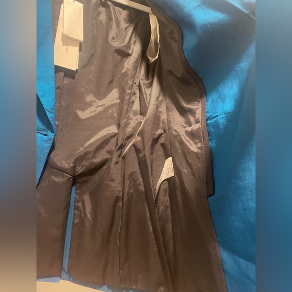 NWT Veronica Beard Cerulean “Long & Lean Dickey Jacket” Size 4 - Picture 6 of 7